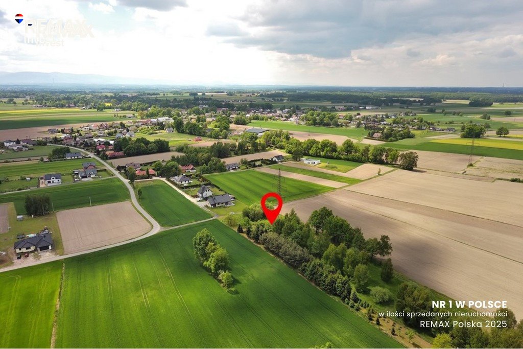 Działka 3270 m² z pozwoleniem na 3 domy w Miedźnej Miedźna, Zacisze 0  3 270m2 Foto 1