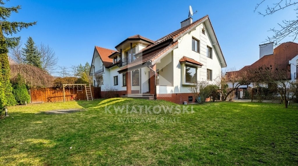 Ekskluzywny dom Wilanów 340 m² z sauną i kominkiem Warszawa, Wilanów, Zapłocie  349m2 Foto 1