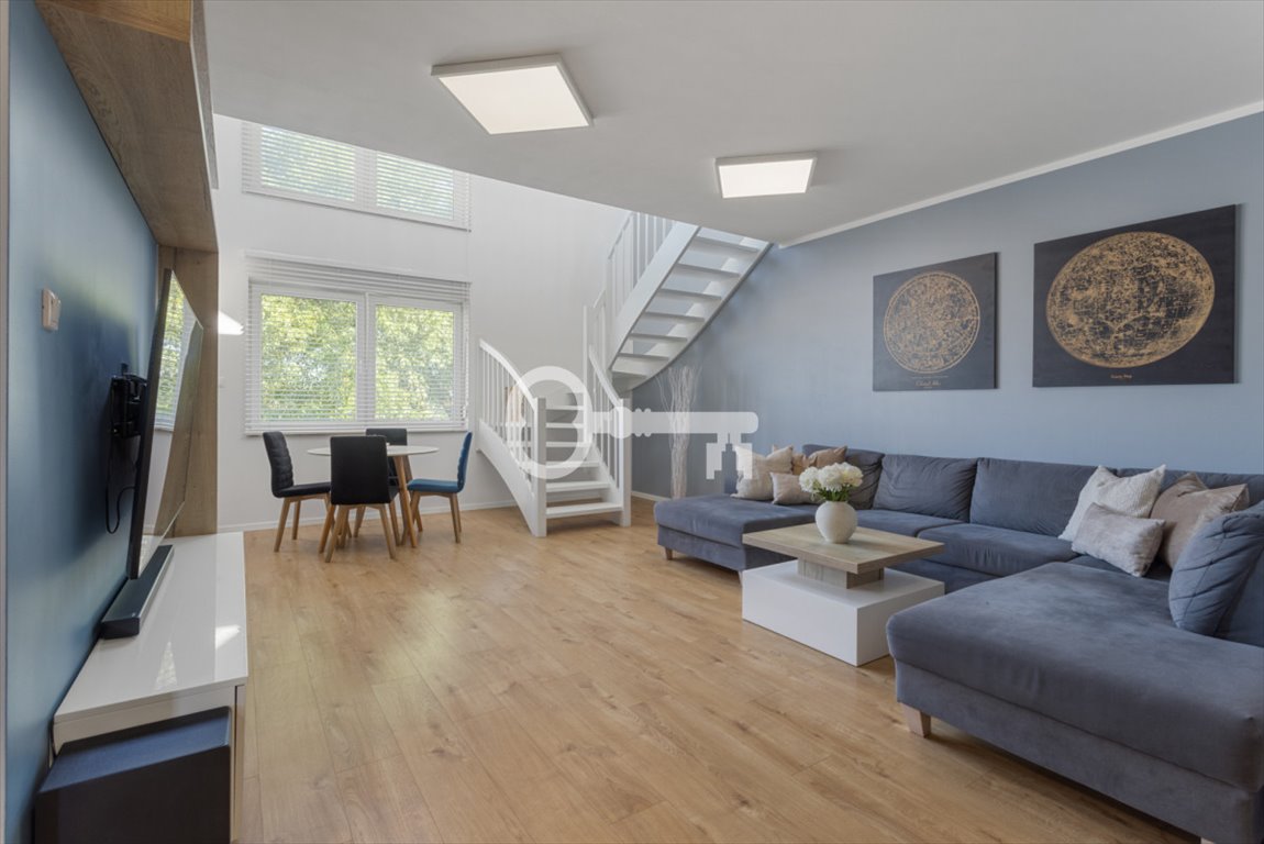 Do sprzedania nowoczesny apartament 74,66 m² z antresolą i tarasem 30 m² Koninko, Poetów  75m2 Foto 1