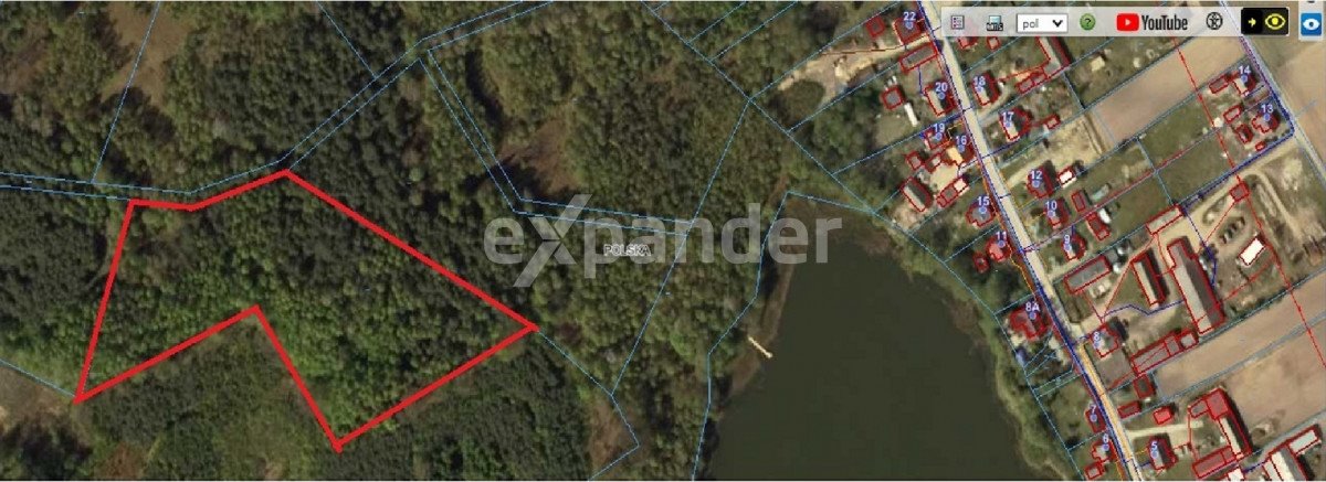 Działka rolna 14 902 m² blisko jeziora w Klonowie Klonowo  14 902m2 Foto 1