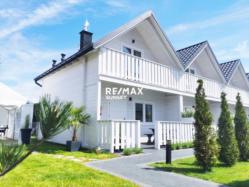 Atrakcyjny ośrodek domków nad morzem, 8 drewnianych domków Ustronie Morskie, Morska 5  415m2 Foto 1