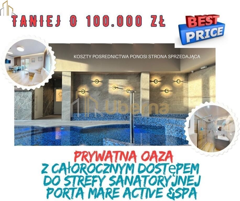 Dwupoziomowy apartament 44,6 m² z ogrodem i parkingiem Dziwnówek, Wolności  45m2 Foto 1