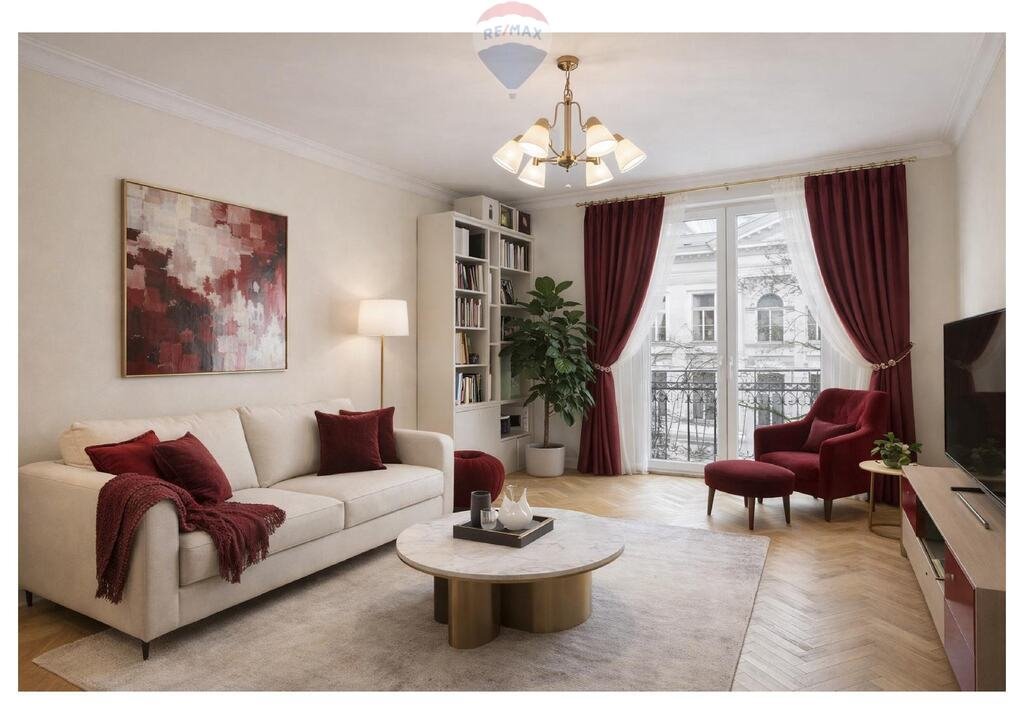 Inwestycyjne mieszkanie 87m2 z 5 pokojami i dużym potencjałem Warszawa, Śródmieście, Stanisława Noakowskiego  87m2 Foto 1