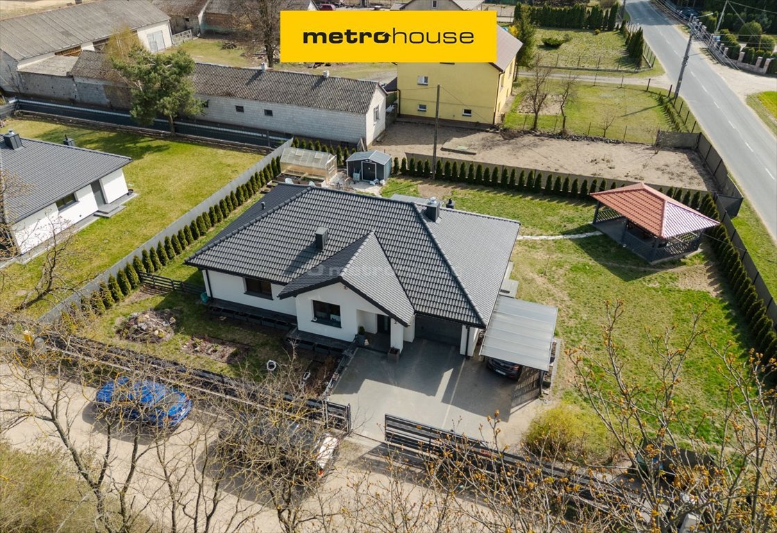 Zapraszam do obejrzenia nowoczesnego domu 158 m² z garażem i tarasem Marynino  158m2 Foto 1