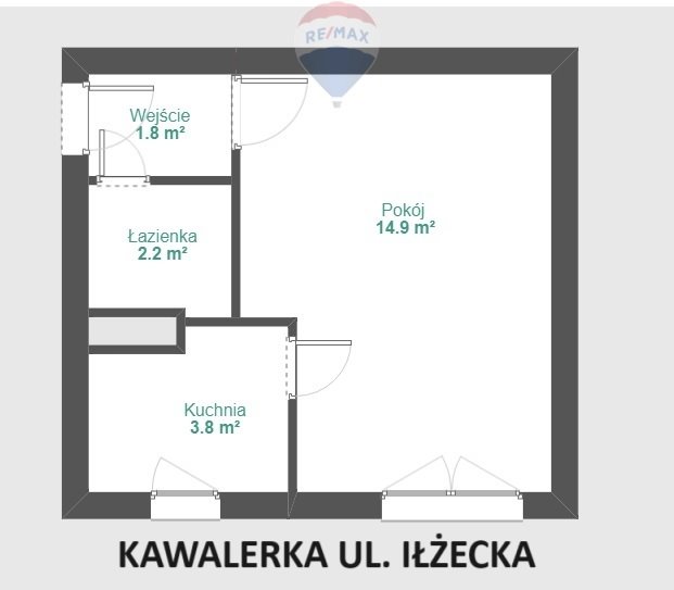 Kawalerka na sprzedaż Ostrowiec Świętokrzyski, Iłżecka  22m2 Foto 11