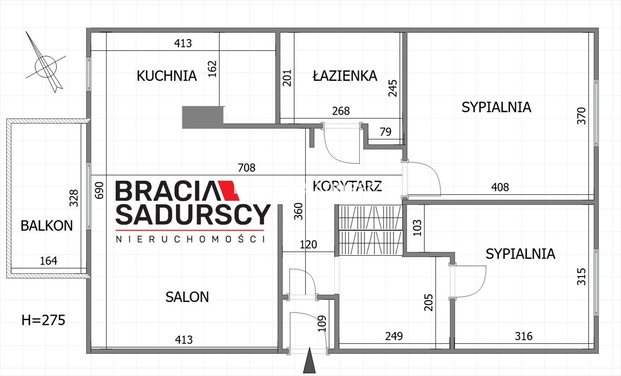 Mieszkanie trzypokojowe na sprzedaż Kraków, Zwierzyniec, Wola Justowska, Aleja Kasztanowa  72m2 Foto 3