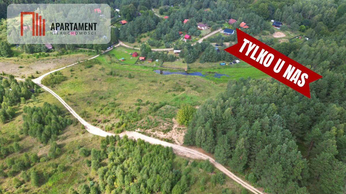 Działka rolno-siedliskowa 3329 m² blisko jeziora Długi - polecam! Nowa Wieś Kościerska  3 329m2 Foto 1