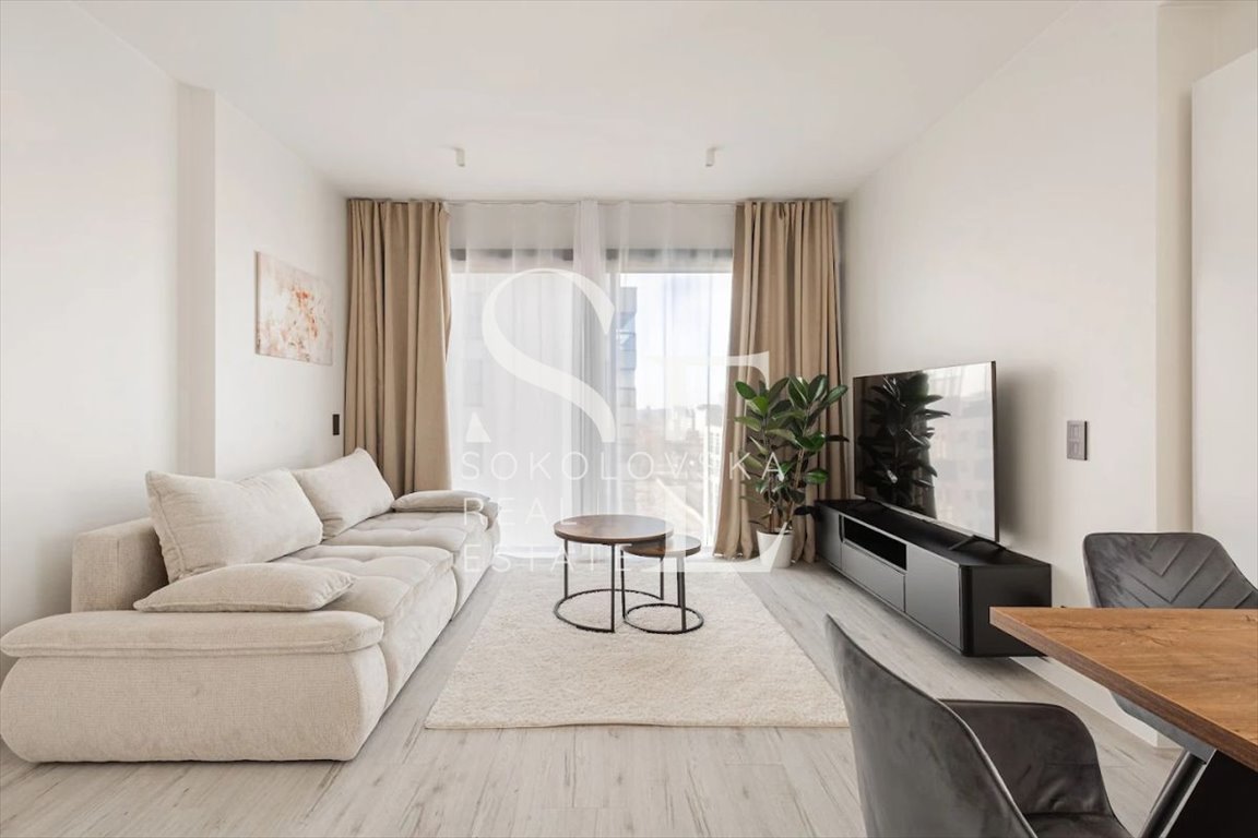Sprzedam nowoczesny 3-pokojowy apartament 62 m² w Towarowa Towers Warszawa, Wola, Prosta  62m2 Foto 1