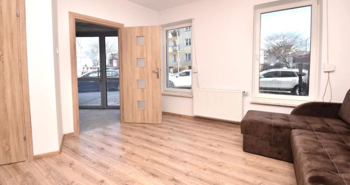 Nowoczesne 2-pokojowe mieszkanie na parterze z aneksem i prywatnością Elbląg, Winna  47m2 Foto 1