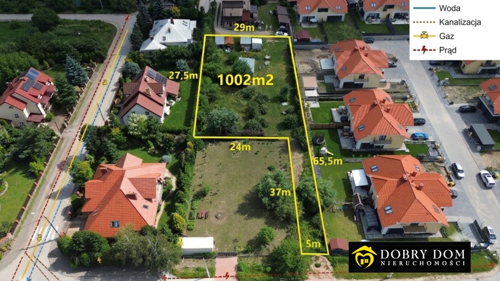 Działka 1002 m² w Kleosinie z projektem domu polecam Kleosin  1 002m2 Foto 1