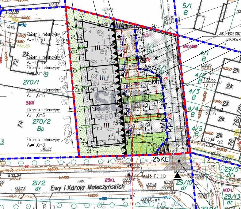 Działka budowlana na sprzedaż Wrocław, Fabryczna, Oporów, Oporów  1 374m2 Foto 1