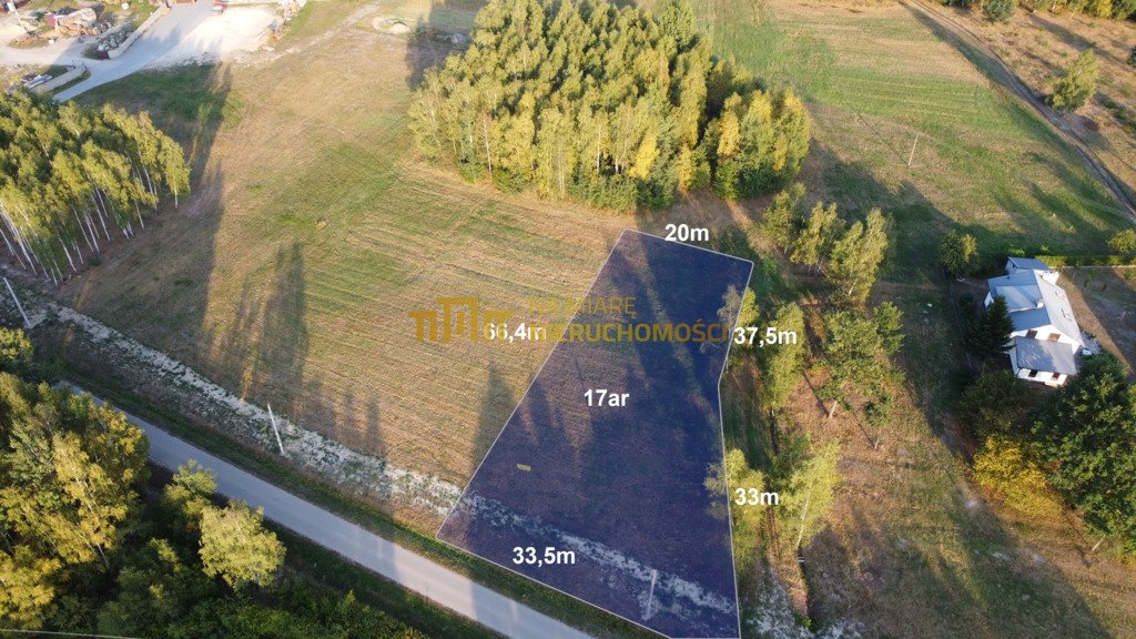 Działka budowlana na sprzedaż Cmolas, Graniczna  1 711m2 Foto 1