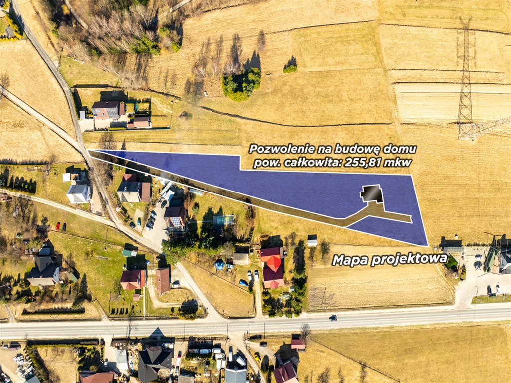 Do sprzedania działka 4790 m² z widokiem na Tatry w Naprawie Naprawa, 574  4 790m2 Foto 1