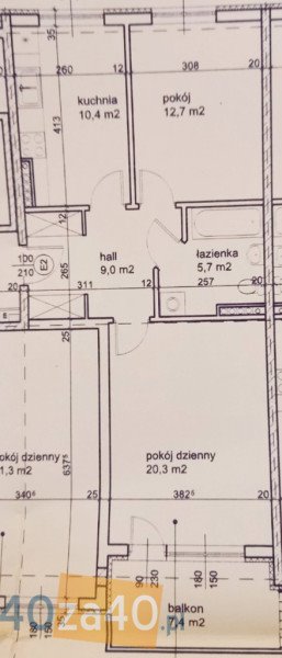 Mieszkanie trzypokojowe na wynajem Pruszków, Bolesława Prusa  58m2 Foto 10