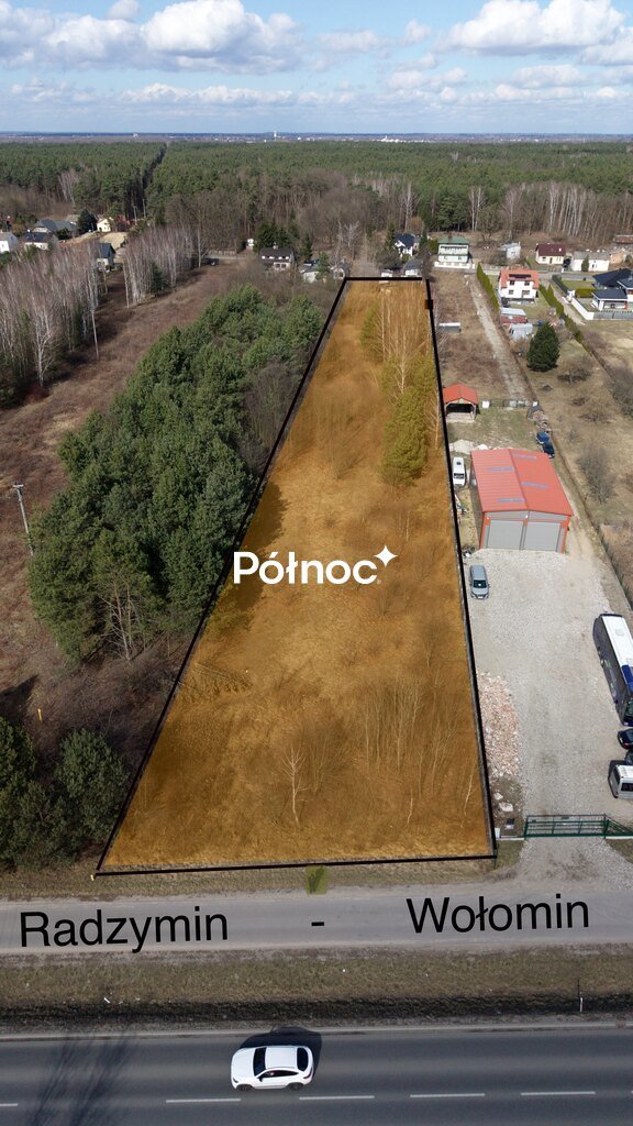 Grunt inwestycyjny 6727 m² z MPZP, pod dom i usługi Nowy Janków, Okopowa  6 730m2 Foto 1