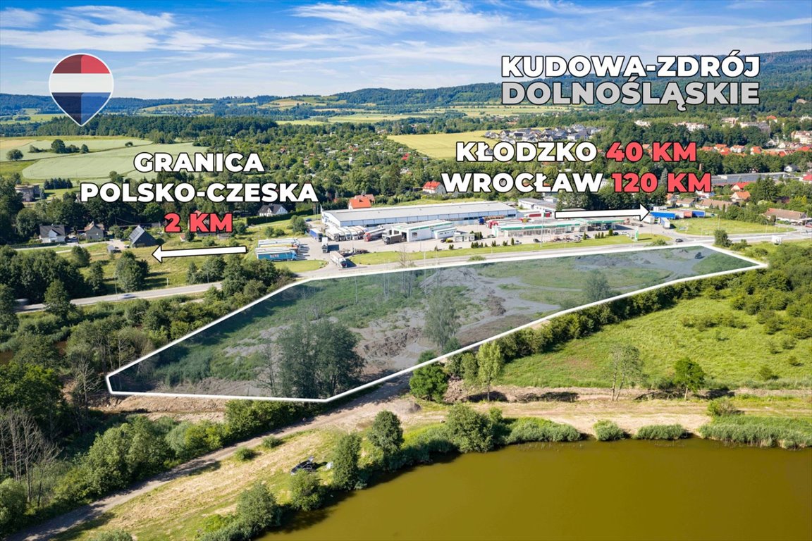 Działka inwestycyjna przy DK8 (13 898 m²) z potencjałem Kudowa-Zdrój, Główna 0  13 898m2 Foto 1