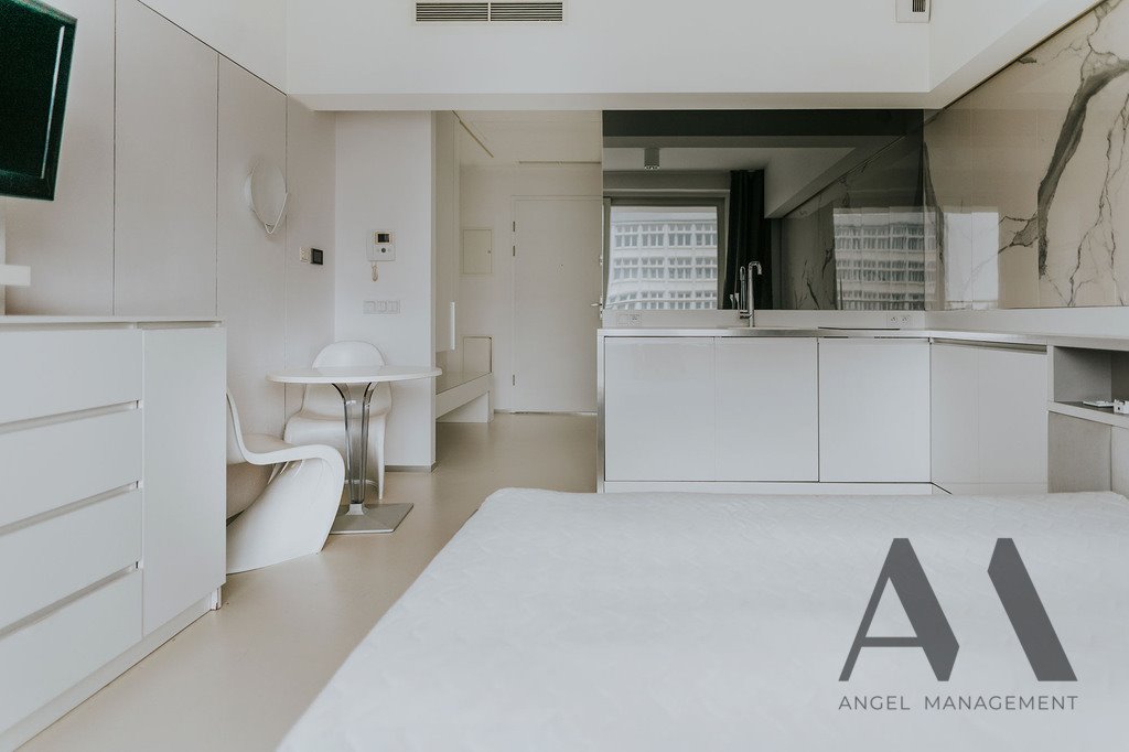 Nowoczesne studio w centrum Wrocławia z balkonem i dostępem do SPA Wrocław, Podwale (Wrocław-Stare Miasto)  25m2 Foto 1