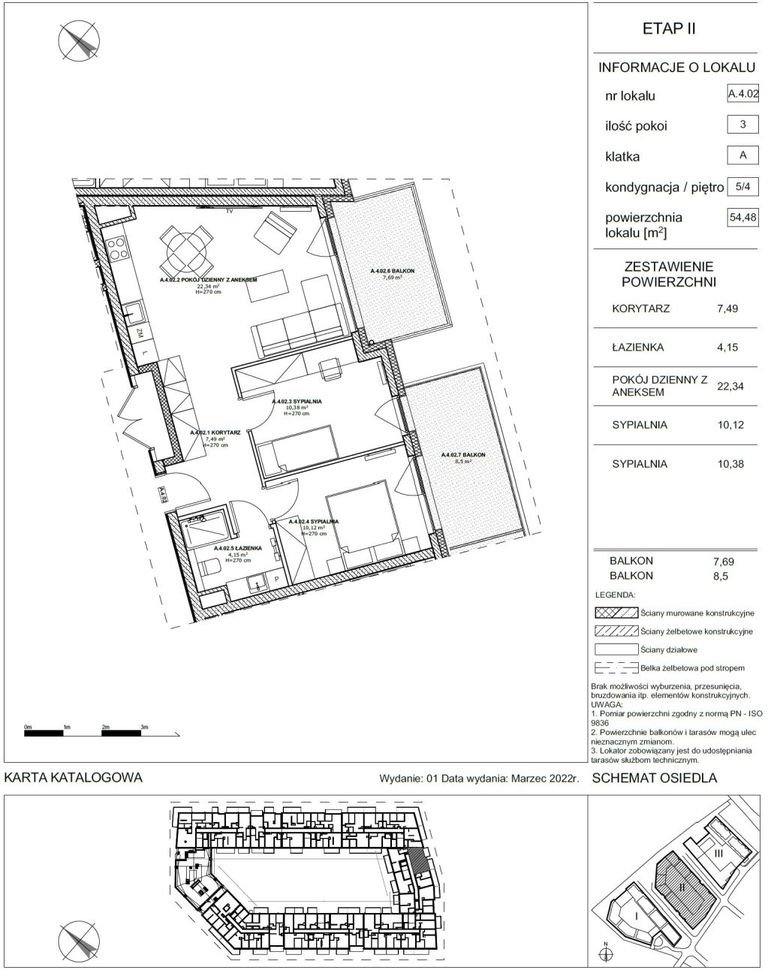 Mieszkanie trzypokojowe na sprzedaż Szczecin, Łasztownia, Celna  54m2 Foto 3