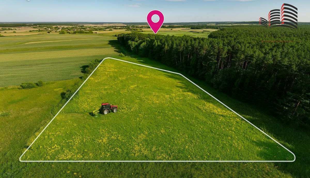 Polecam działkę 7 100 m² przy lesie, idealną pod pasiekę Ewopole  7 100m2 Foto 1