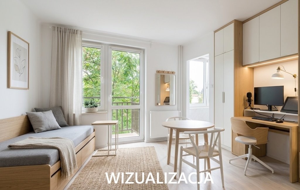 Kawalerka 17,5 m² z balkonem w Piastowie - polecam Piastów, Harcerska  18m2 Foto 1