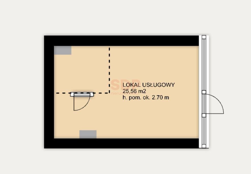 Lokal użytkowy na sprzedaż Wrocław, Stare Miasto, Stare Miasto, Księcia Witolda  26m2 Foto 1