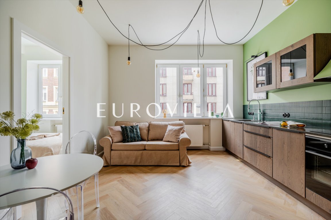 Na wynajem nowoczesny 2-pokojowy apartament 34 m² w centrum Warszawy Warszawa, Śródmieście, Mikołaja Kopernika  34m2 Foto 1
