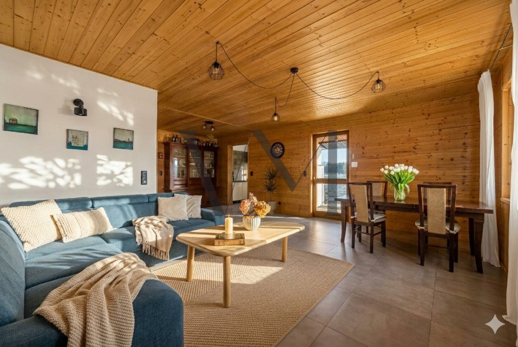 Niezależne siedlisko z domem i domkiem gości 56 050 m² Zabagnie  56 050m2 Foto 1