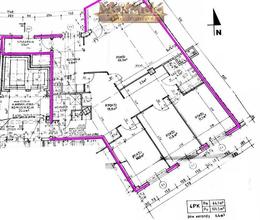 Mieszkanie czteropokojowe  na sprzedaż Warszawa, Ursynów, Natolin, Belgradzka  116m2 Foto 10