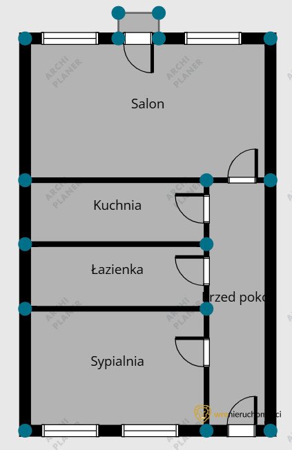 Mieszkanie dwupokojowe na sprzedaż Wrocław, Grabiszyn, Spiżowa  38m2 Foto 10