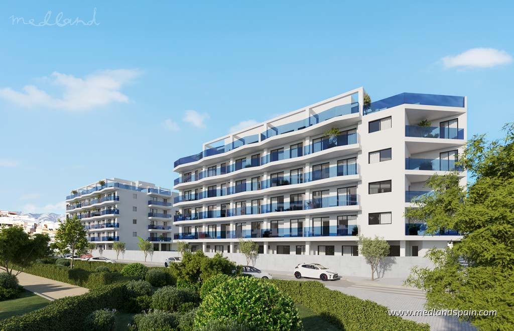 Nowoczesny loft 53 m² z tarasem, basenem i pełnym wyposażeniem Hiszpania, Mijas Costa  53m2 Foto 1