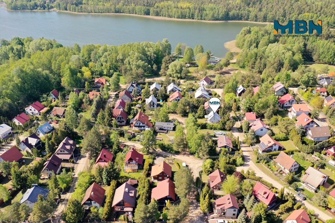 Letniskowy dom nad jeziorem Tajty - 2 sypialnie - taras Giżycko, Wilkasy  65m2 Foto 1