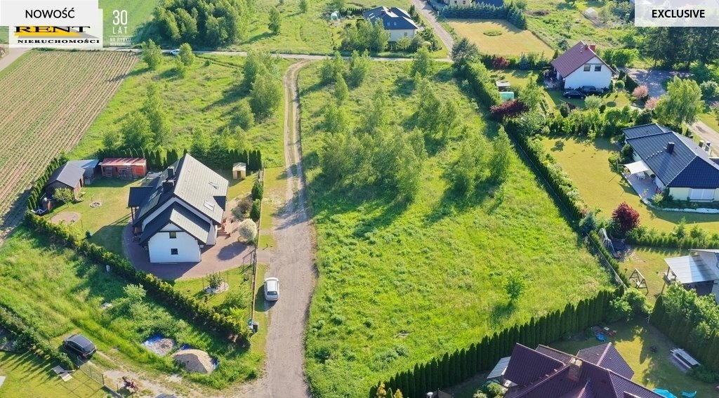 Działka budowlana 1284 m² z widokiem, media, warunki zabudowy Stargard  1 284m2 Foto 1