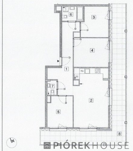 Polecam 4-pokojowe mieszkanie 82 m² z balkonem 40 m² w Włochach Warszawa, Włochy, Wagonowa  82m2 Foto 1
