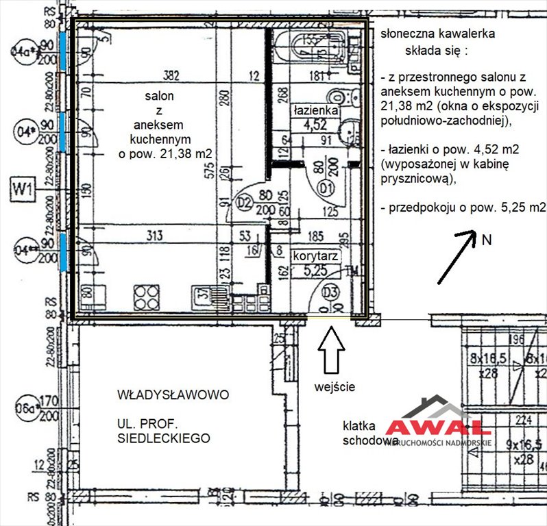 Kawalerka na sprzedaż Władysławowo, Siedleckiego  31m2 Foto 10