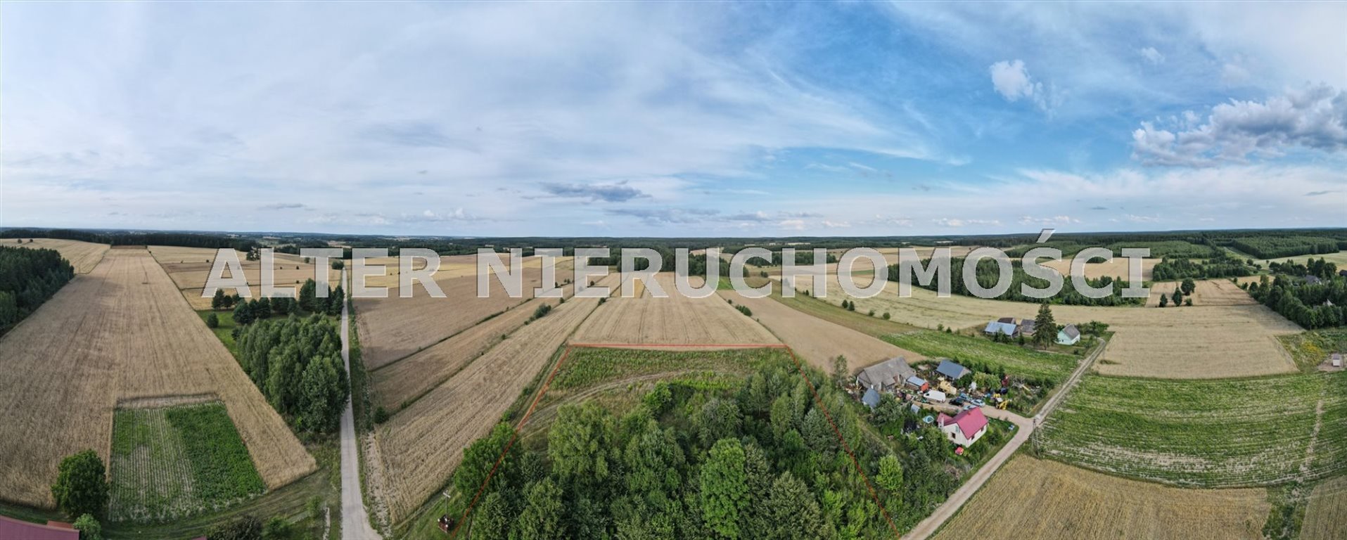 Działka rolna z możliwością zabudowy, 8 300 m2, piękne widoki Wierzchlesie, Brzozowy Hrud  8 300m2 Foto 1