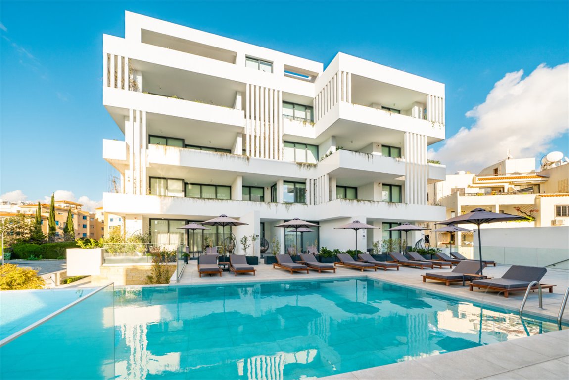 Mieszkanie dwupokojowe na sprzedaż Cypr, Pafos (Kato Paphos), Aggelou Sikelianou  50m2 Foto 1