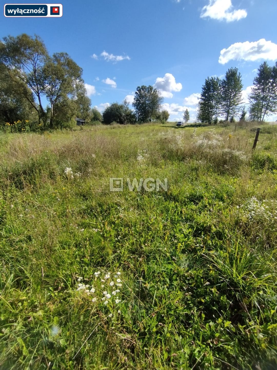 Działka 3499 m² z dostępem do drogi asfaltowej i zadrzewieniem Chruściele  3 499m2 Foto 1