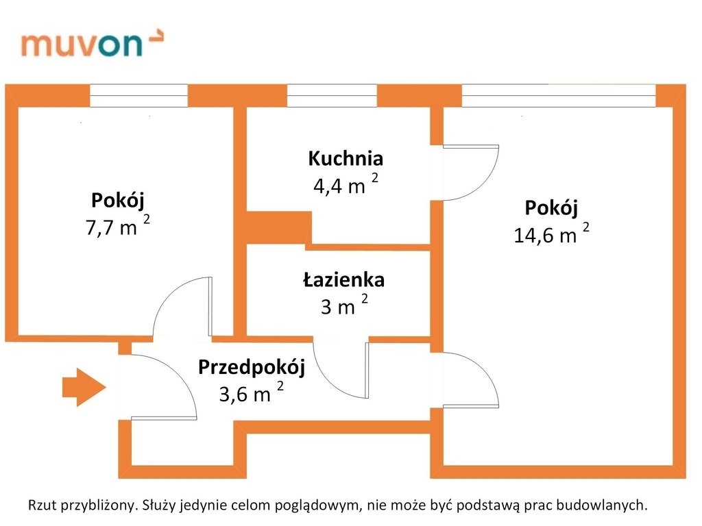 Mieszkanie dwupokojowe na sprzedaż Łódź, Bałuty, Traktorowa  34m2 Foto 11