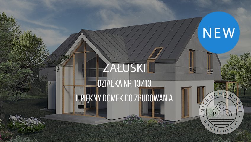 Działka budowlana na sprzedaż Załuski  1 000m2 Foto 1