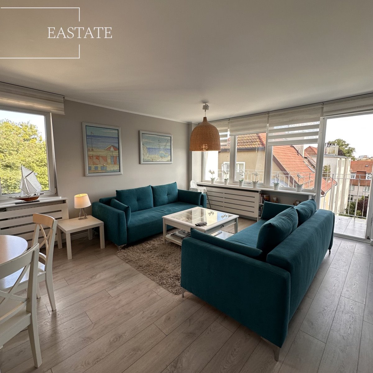 Mieszkanie dwupokojowe na sprzedaż Sopot, Floriana Ceynowy  54m2 Foto 1