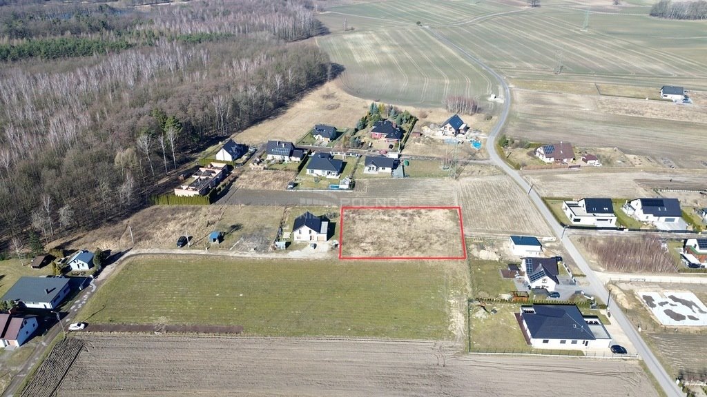 Działka budowlana na sprzedaż Chudów, Leśna  2 037m2 Foto 13