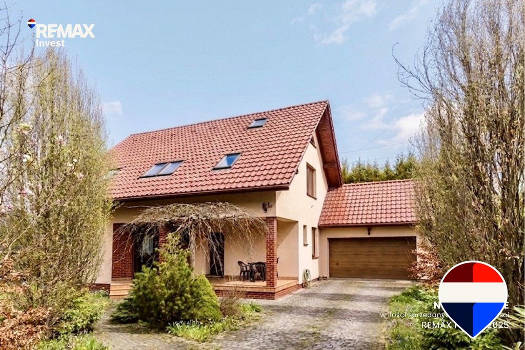 Przestronny dom 183 m² z ogrodem, garażem i kominkiem Czechowice-Dziedzice, Hrabiego Renarda 1C  184m2 Foto 1