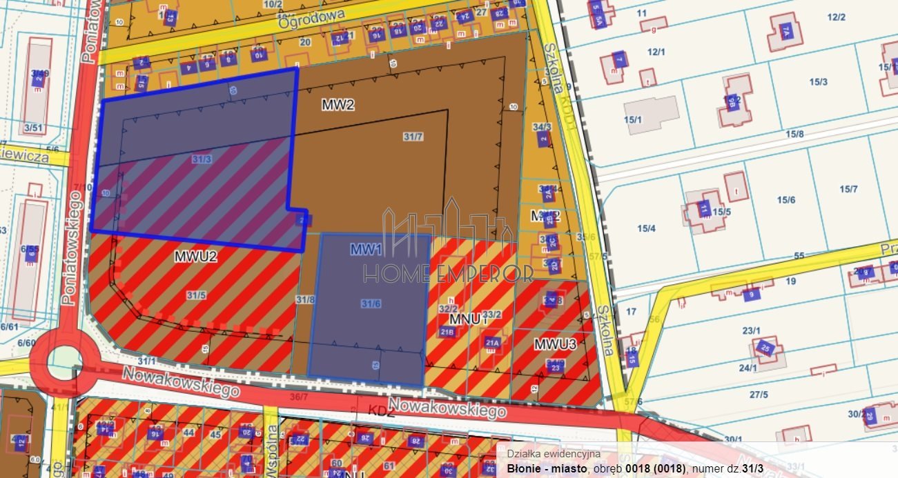 Działka inna na sprzedaż Błonie, Nowakowskiego  6 340m2 Foto 1