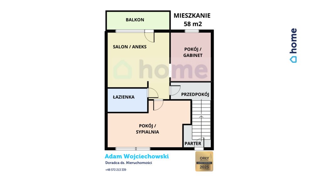 Nowoczesne 3-pokojowe mieszkanie z balkonem i 2 miejscami polecam: Rzeszów: Jana Pawła II