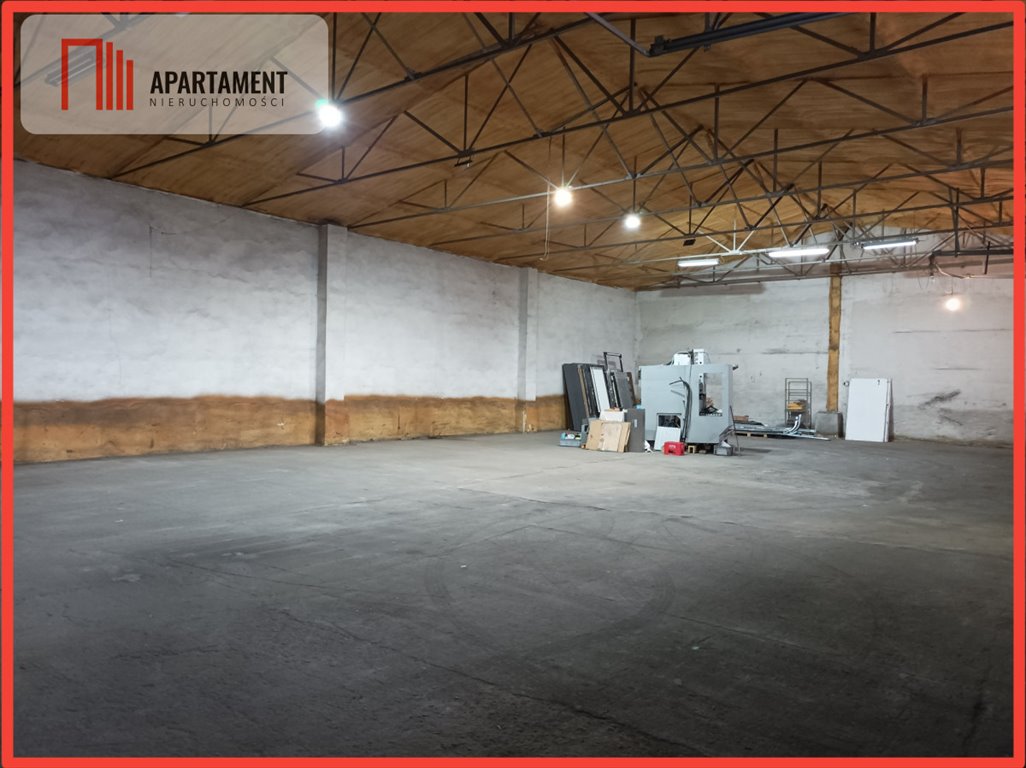 Hala 500 m² z monitoringiem i placem 1400 m² w Radłowie Radłowo  500m2 Foto 1