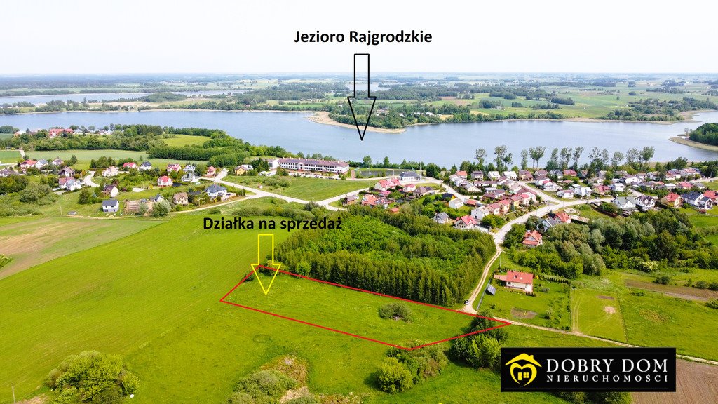 Działka budowlana na sprzedaż Rajgród  1 274m2 Foto 1