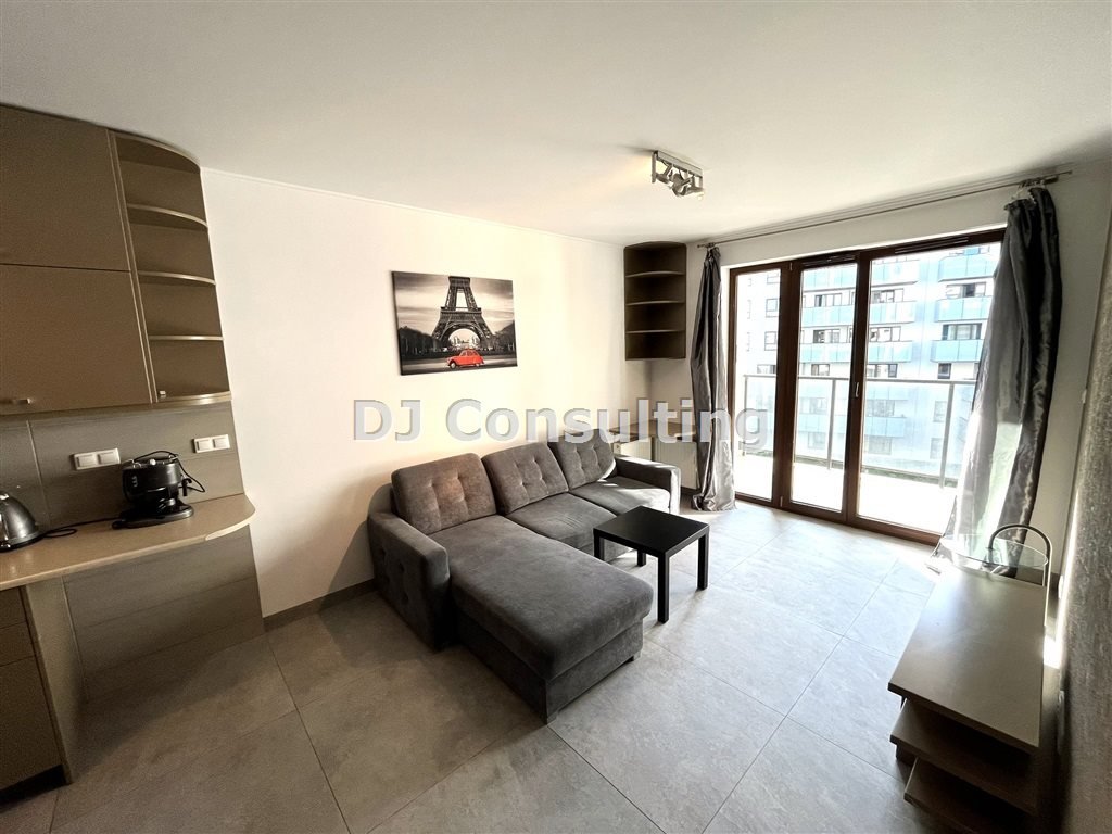 Nowoczesne 2-pokojowe mieszkanie z balkonem w Nordic Mokotów. Warszawa, Mokotów, Stegny, al. Sikorskiego  40m2 Foto 1