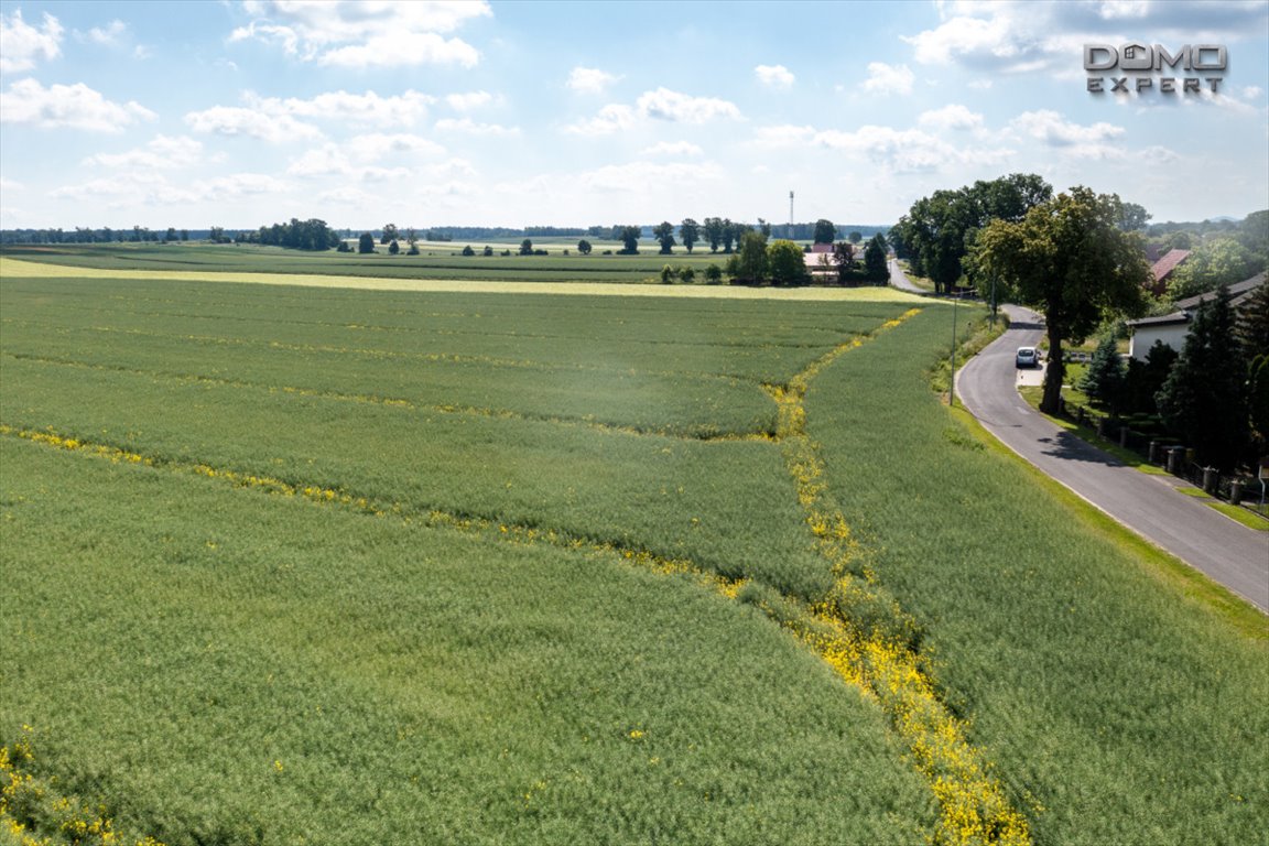 Działka budowlana z projektem domu Hiacynt i garażem w Kraśniku Górnym Kraśnik Górny  1 404m2 Foto 1
