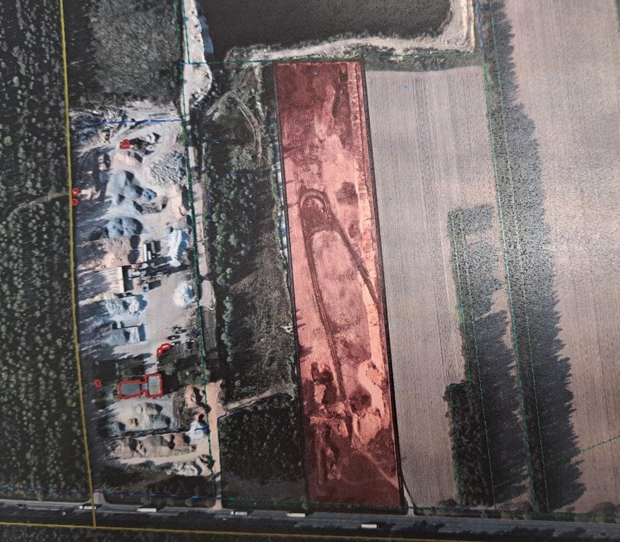 Działka pod kopalnię piasku w Woskrzenice Duże, 3,36 ha Woskrzenice Duże  33 600m2 Foto 1