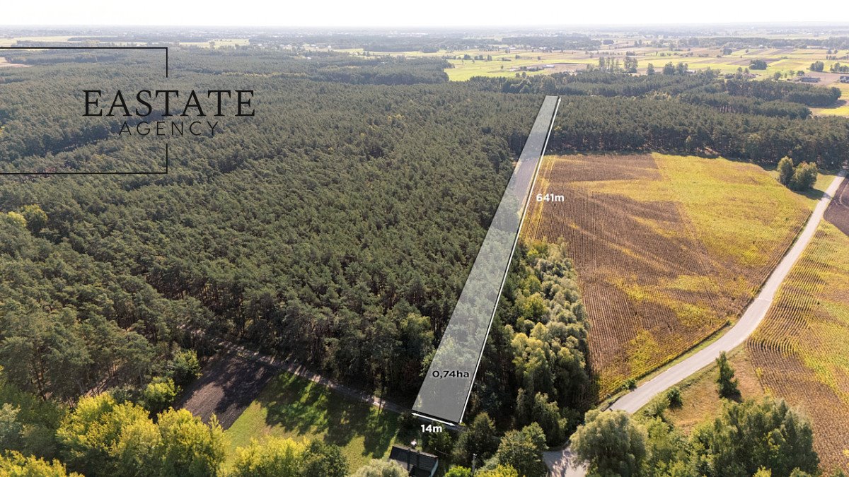 Działka 7 400 m² z dostępem do drogi i lasem Maurzyce  7 400m2 Foto 1